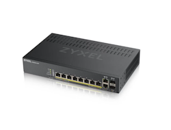ZYXEL GS1920-8HPV2 Switch 8x PoE+RJ45 Ports + 2x SFP | 130W PoE+