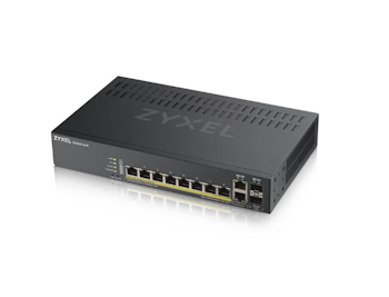 ZYXEL GS1920-8HPV2 Switch 8x PoE+RJ45 Ports + 2x SFP | 130W PoE+