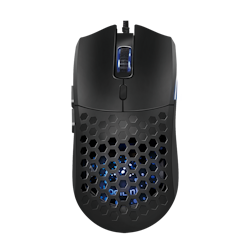 USB gaming-mus, 800/1600/3200/6400 dpi, svart