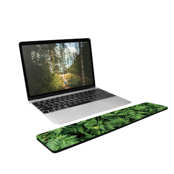 Tastatur håndleddstøtte "Forest", lang