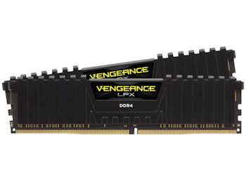 Corsair Vengeance LPX | DDR4 | 3200MHz | 16GB (2x8GB) | Sort
