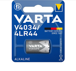 4LR44 6V-100MAH ALKALINE BATTERI, VARTA