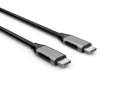 USB-C kabel 2m (space grey) v3.2 Gen2 4k