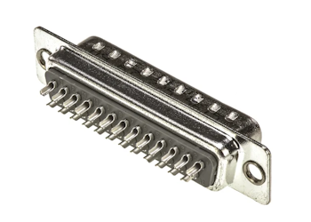 Loddbar DB25 han plugg