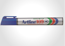 Artline Permanent Merkepenn 109 5.0 Blå