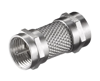 F-Connector han til F-connector han skøyteadapter