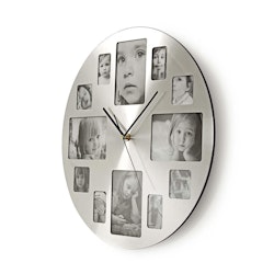 Veggur Diameter: 400 mm | Metall | Sølv