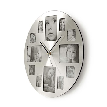 Veggur Diameter: 400 mm | Metall | Sølv
