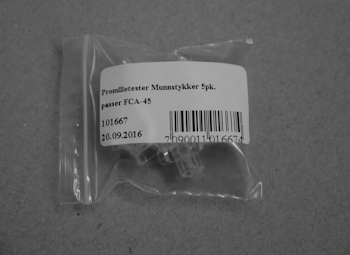 Alcotrx Munnstykker til promillester 5pk FCA45
