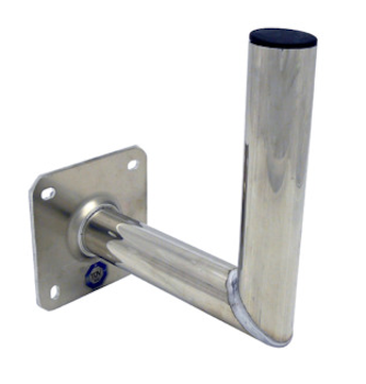 Veggfeste Parabol/Antenne L-typ Aluminium 250mm fra vegg, Ø=50mm