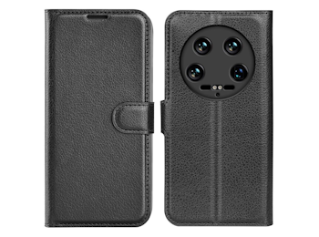 Lommebokdeksel Xiaomi 14 Ultra | Kunstskinn | Sort