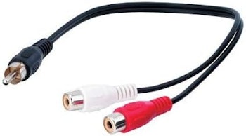 RCA hann til 2x RCA hun