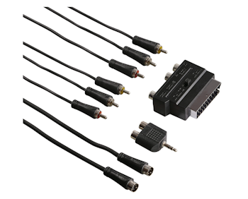 HAMA Kabel Universal DVD Scart KIT 2m kabel