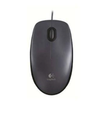 Logitech kablet datamus M90, USB Type-A, Grey