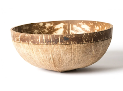 Bolle i naturprodukt (kokosnøtt), upolert