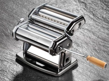 Pastamaskin m/Lasagnevals, Tagliatelle, Fettuccine | Sort
