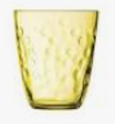 LUMINARC Concepto Farget Drikkeglass Gul 1 stk