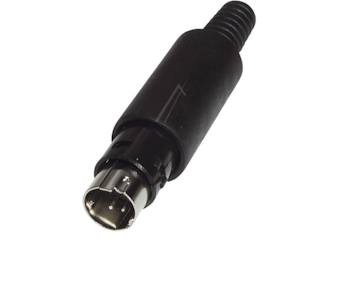 Adapter Mini-DIN 4-pin (M) - SVHS (M)