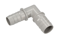 Skøyteadapter for avløpsslange 24mm x 20mm, 90° VINKEL