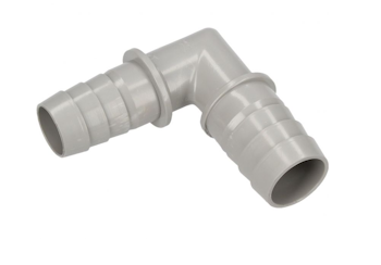 Skøyteadapter for avløpsslange 24mm x 20mm, 90° VINKEL