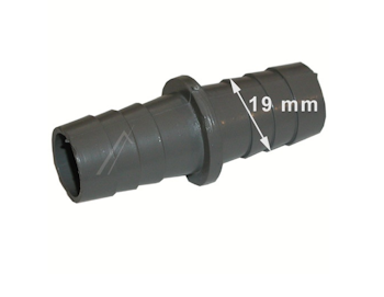Slangekobling til avløpsslange 19mm x 19mm