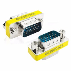 15pin VGA M/M Gender Changer Adapter