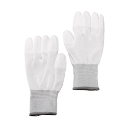 antistatiske nylonhansker for teknikere - small (åpning for pekefinger og tommel)