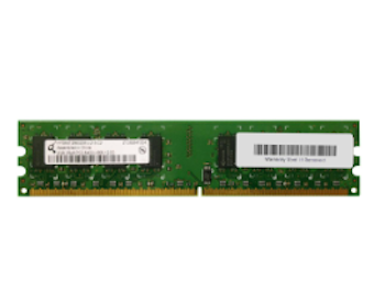 QIMONDA 2GB 2Rx8 PC2-6400U-666-12-E0 HYS64T256020EU-2.5-C2