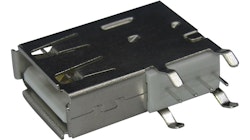 Loddbar USB-tilkobling, Sokkel, USB-A 2.0, Rettvinklet, Posisjoner