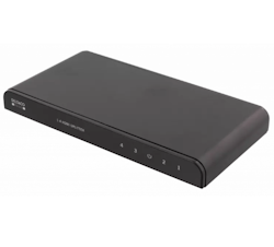 Aktiv HDMI splitter 1 til 4 4K, HDCP, 3D - sort