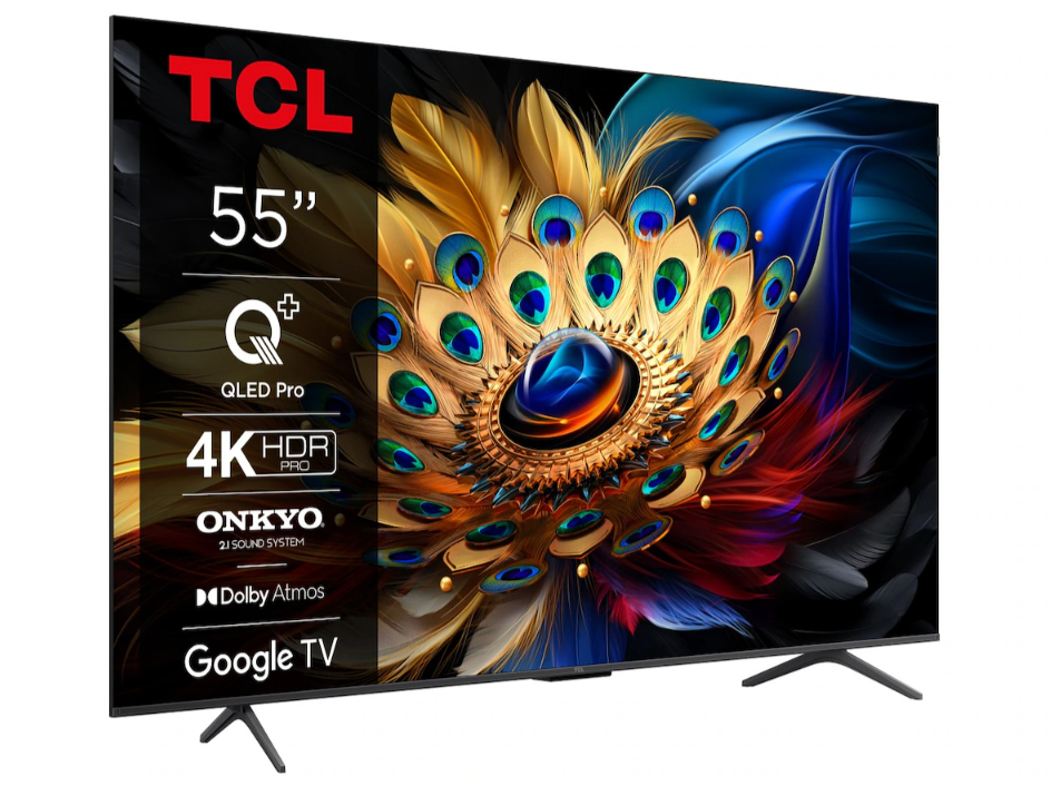 TCL 55" 55C61B QLED Pro 4K Google TV