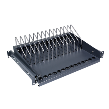 LOGILINK Uttrekkbar 19" hylle for bærbare datamaskiner, nettbrett og smarttelefoner