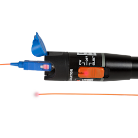 LOGILINK Fiberoptisk kontinuitetstester (Fiber Checker) 10mW