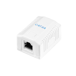 Koblingsboks 1 x RJ45 Cat6a Skjermet