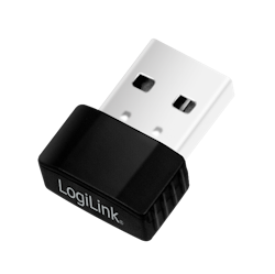 Logilink Trådløs LAN-mikroadapter, 802.11b/g/n, USB 2.0, 300 Mbit/s