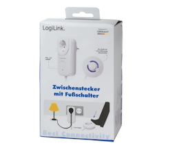 Logilink Strømkontakt med fotbryter