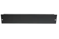 TOTEN, Dekpanel, 2U, 19", svart