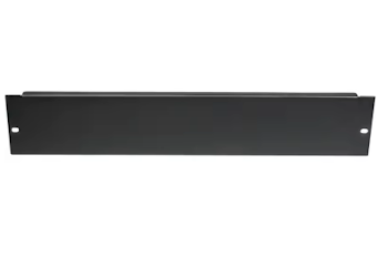 TOTEN, Dekpanel, 2U, 19", svart