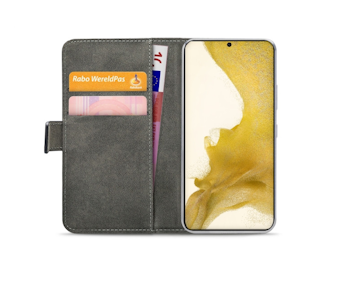Lommebokveske Samsung S22 5G | Kunstskinn | Sort