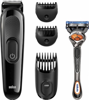 BRAUN Skjeggtrimmer med stylingkit