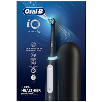 Oral-B iO 4S Elektrisk Tannbørste (Sort)