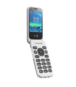 Doro 6821 4G | Svart/hvit