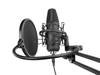 Streaming Kit USB mikrofon, studioarm, shock mount, pop, vind
