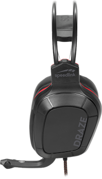 DRAZE Gaming Headset - for PC/PS5/PS4/Xbox SeriesX/S/Switch/OLED/Lite, sort