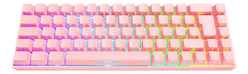Deltaco Gaming Keyboard Rosa