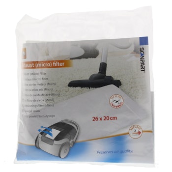 Støvsuger Microklipp filter