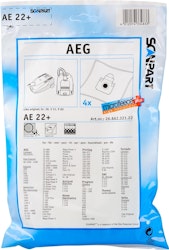 Scanpart AEG AE22+ støvsugerposer 4stk