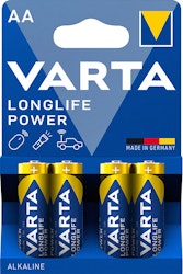 Varta AA Batteri 4pack LongLife