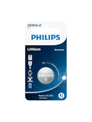 Philips Minicelle CR2025 Lithium batteri
