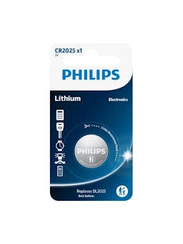 Philips Minicelle CR2025 Lithium batteri